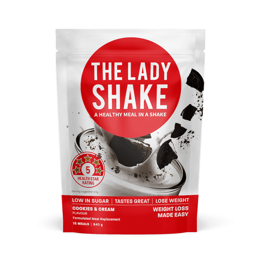 The Lady Shake Cookies and Cream