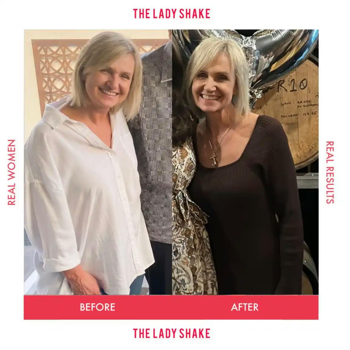 Jacqui lost 14kgs on The Lady Shake!