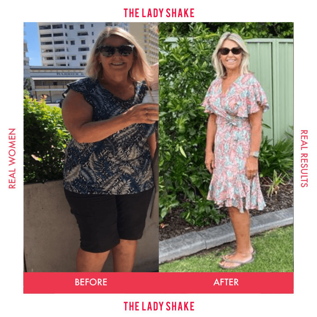 Margaret lost 20kgs on The Lady Shake!