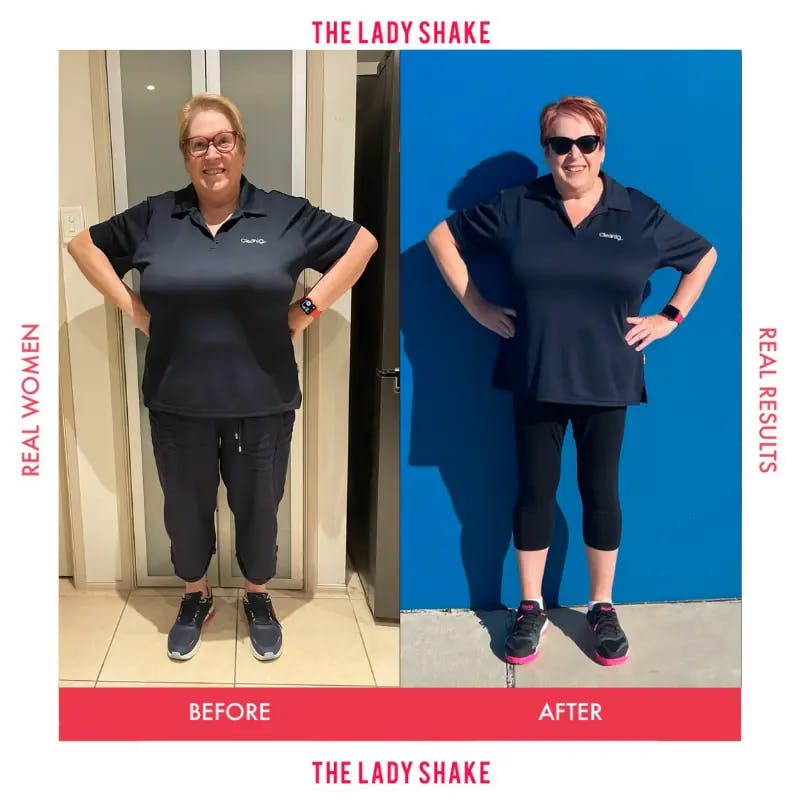 Annie lost 13kgs with The Lady Shake!
