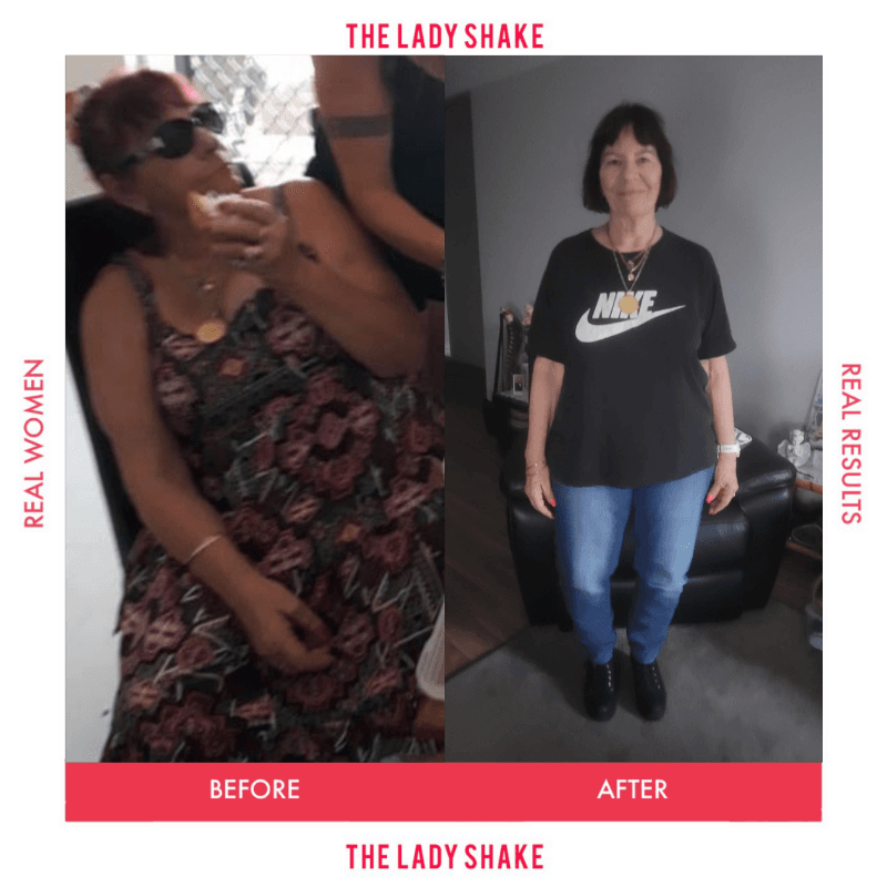 ILona lost 14kg in 3 months with The Lady Shake